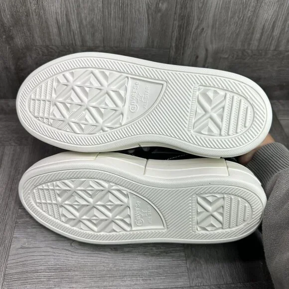 Converse Black and White High-Top Sneakers - Picture 7 of 13